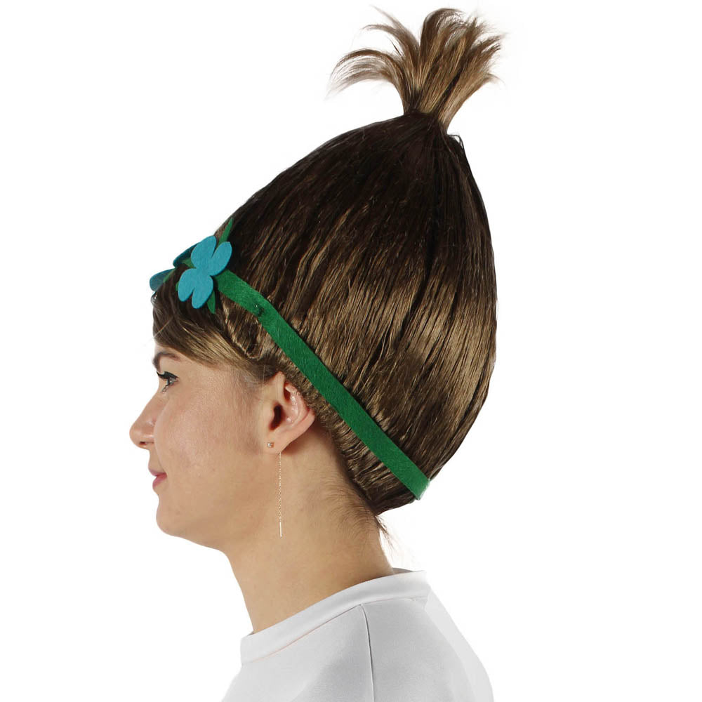 Wigs2you ハロウィン パーティー プレミアム レディース H-1448 着けやすい 快適なフィット感 コスプレウィッグ ポピートロールズ スタイル ピンクカラーウィッグ