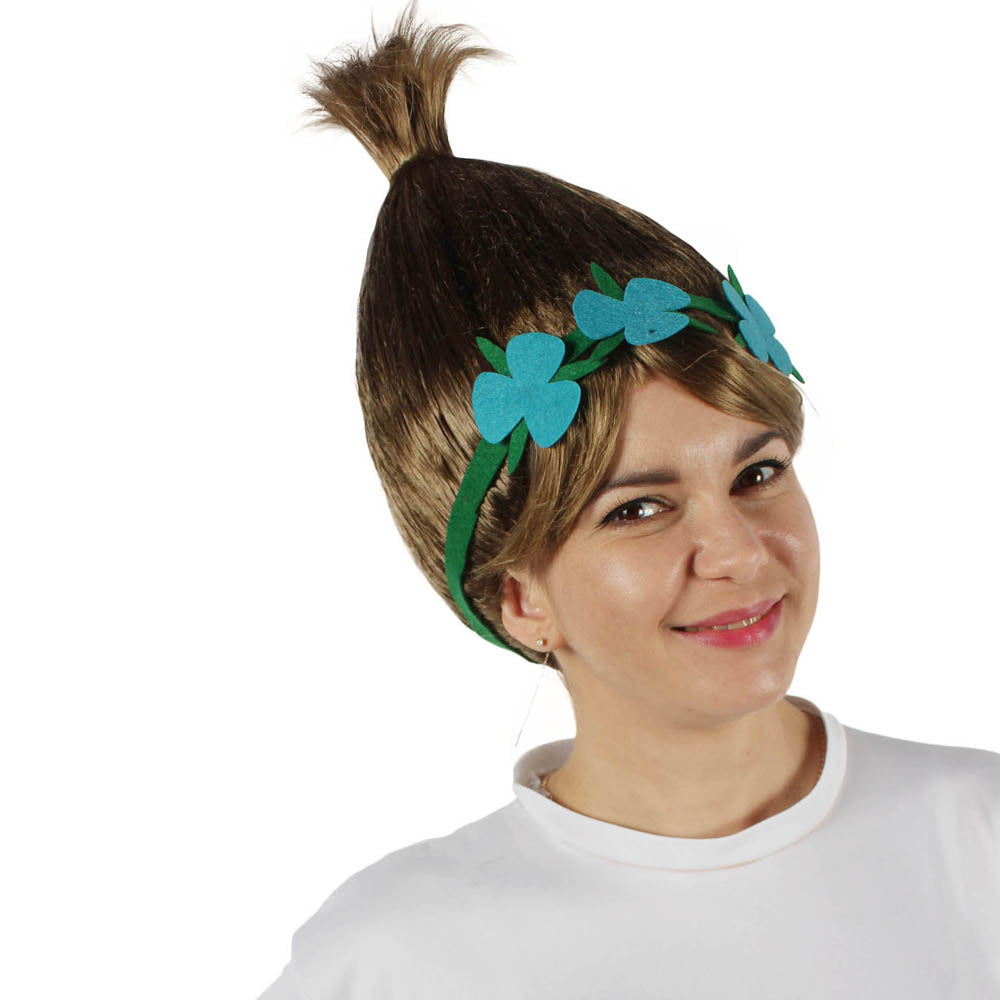 Wigs2you ハロウィン パーティー プレミアム レディース H-1448 着けやすい 快適なフィット感 コスプレウィッグ ポピートロールズ スタイル ピンクカラーウィッグ