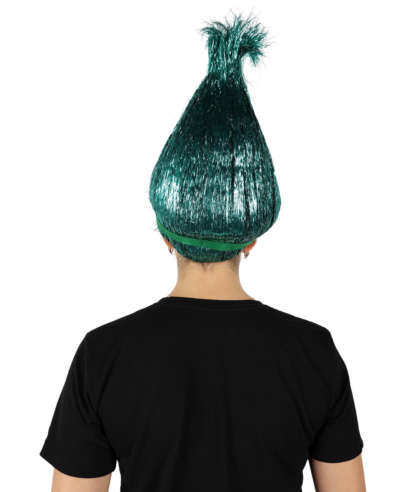 Wigs2you H-6394 大人用アニメ映画キャラクター スパイク ティンセル トロール ウィッグ 花付き I マルチカラー コスプレウィッグ I ティンセル素材