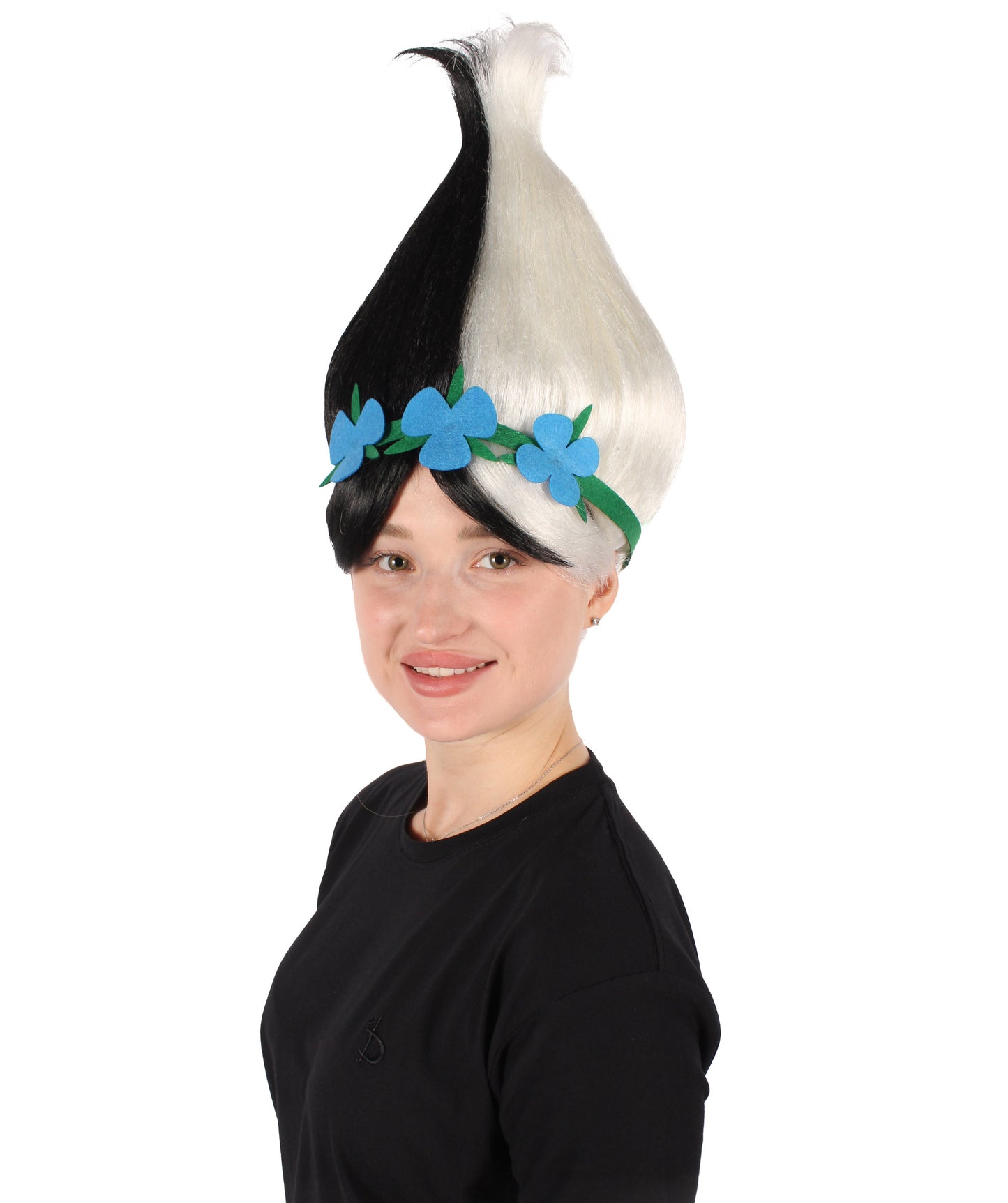Wigs2you ハロウィン パーティー プレミアム レディース H-1448 着けやすい 快適なフィット感 コスプレウィッグ ポピートロールズ スタイル ピンクカラーウィッグ