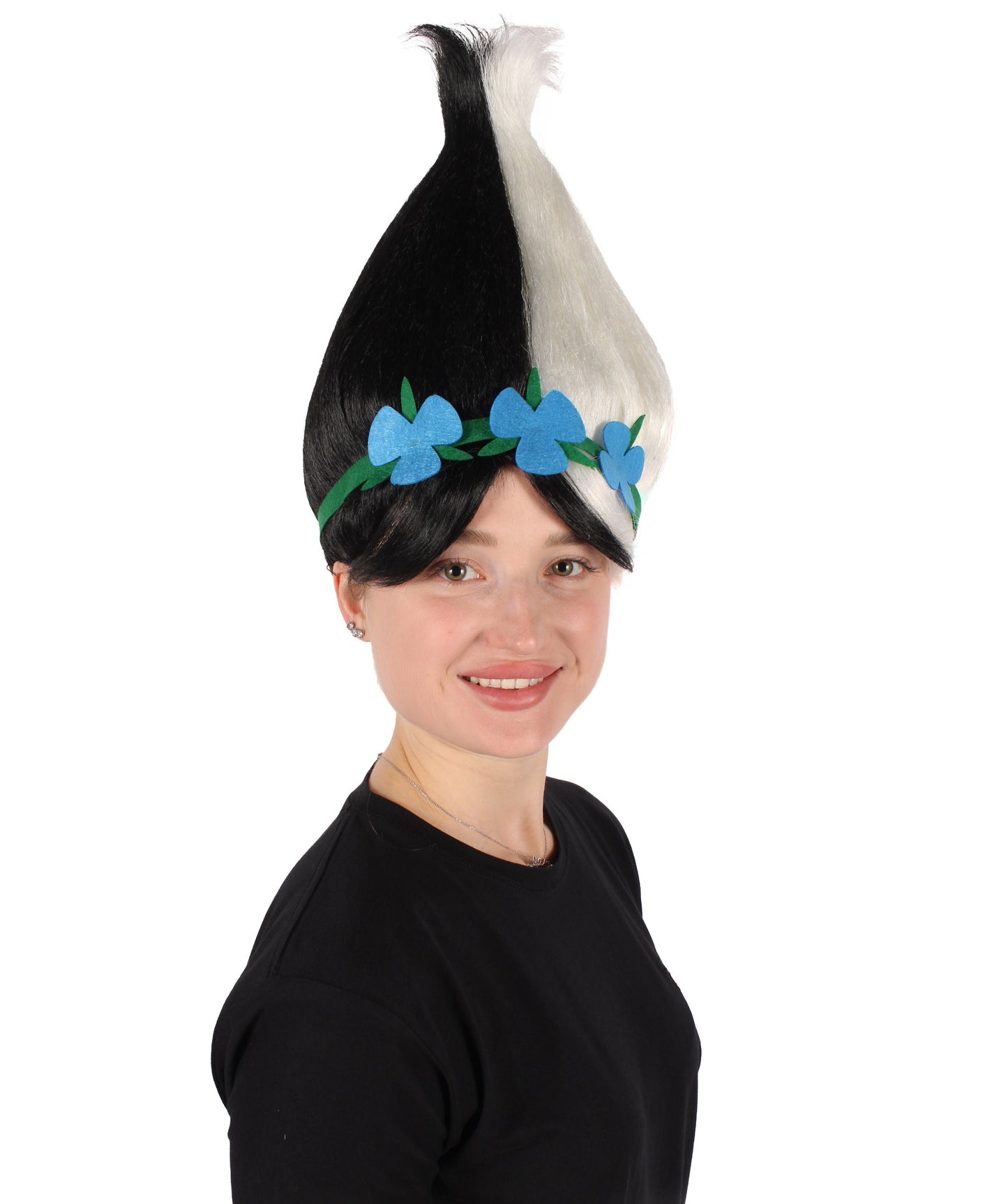 Wigs2you ハロウィン パーティー プレミアム レディース H-1448 着けやすい 快適なフィット感 コスプレウィッグ ポピートロールズ スタイル ピンクカラーウィッグ