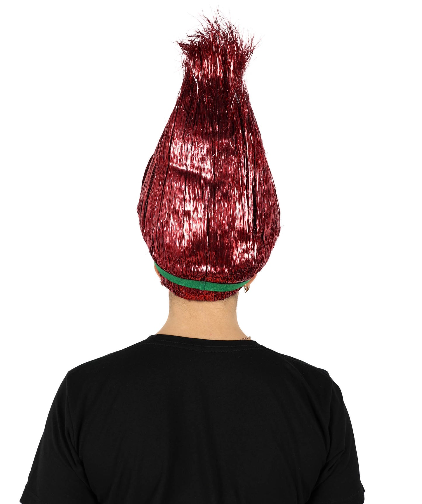 Wigs2you H-6394 大人用アニメ映画キャラクター スパイク ティンセル トロール ウィッグ 花付き I マルチカラー コスプレウィッグ I ティンセル素材