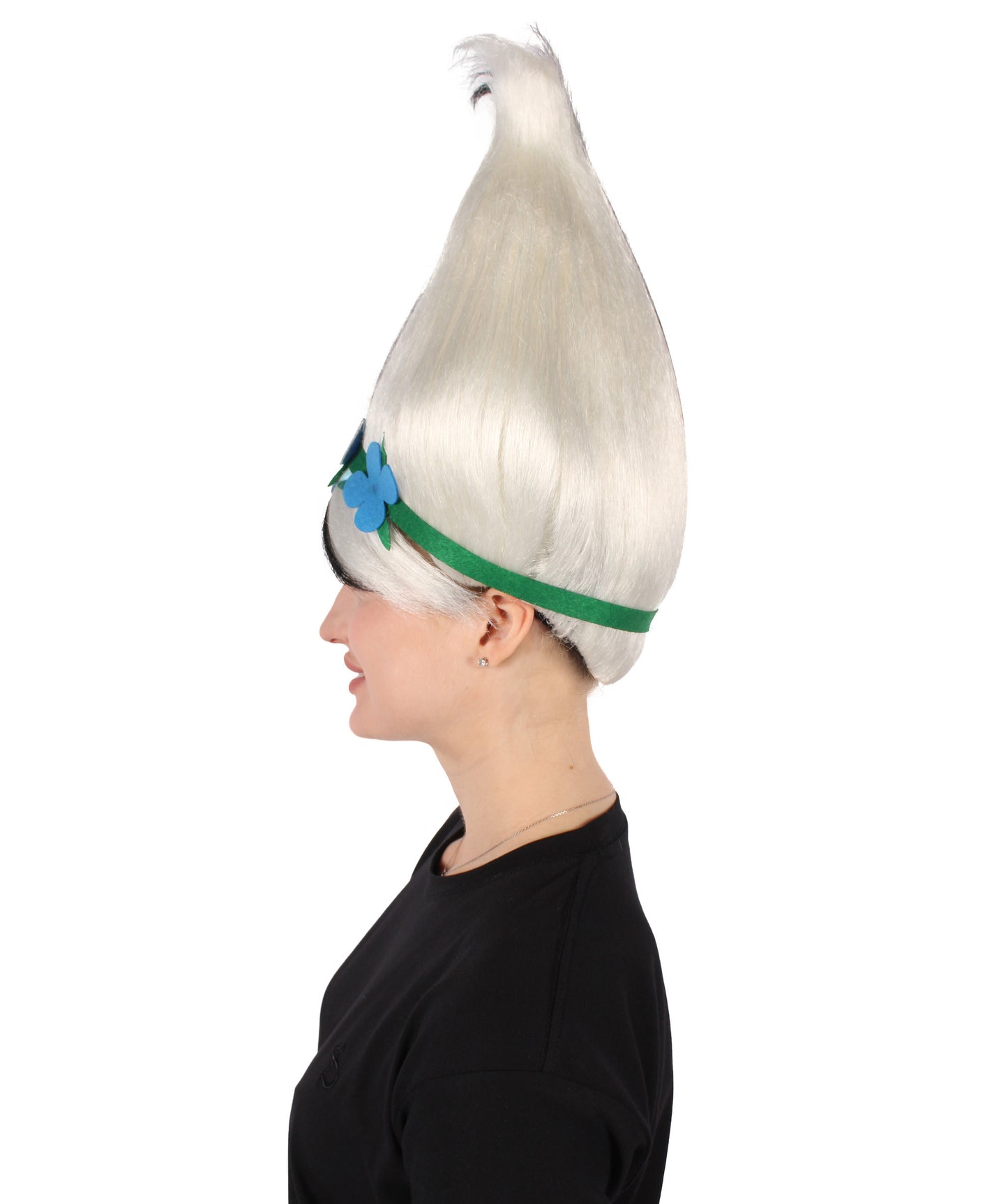 Wigs2you ハロウィン パーティー プレミアム レディース H-1448 着けやすい 快適なフィット感 コスプレウィッグ ポピートロールズ スタイル ピンクカラーウィッグ