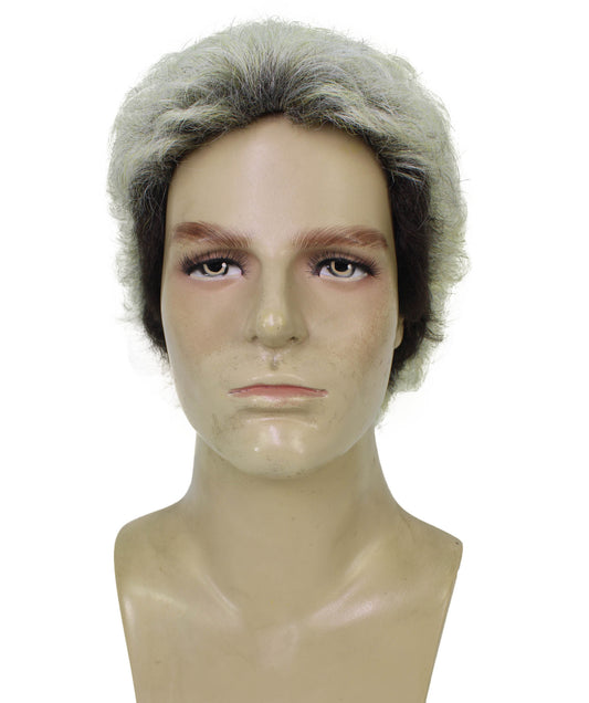 Wigs2you H-6949 大人メンズ向けスポーティでナチュラルなボリュームのあるショートブロンドカーリーウィッグ|スポーティ&カジュアルルックに最適