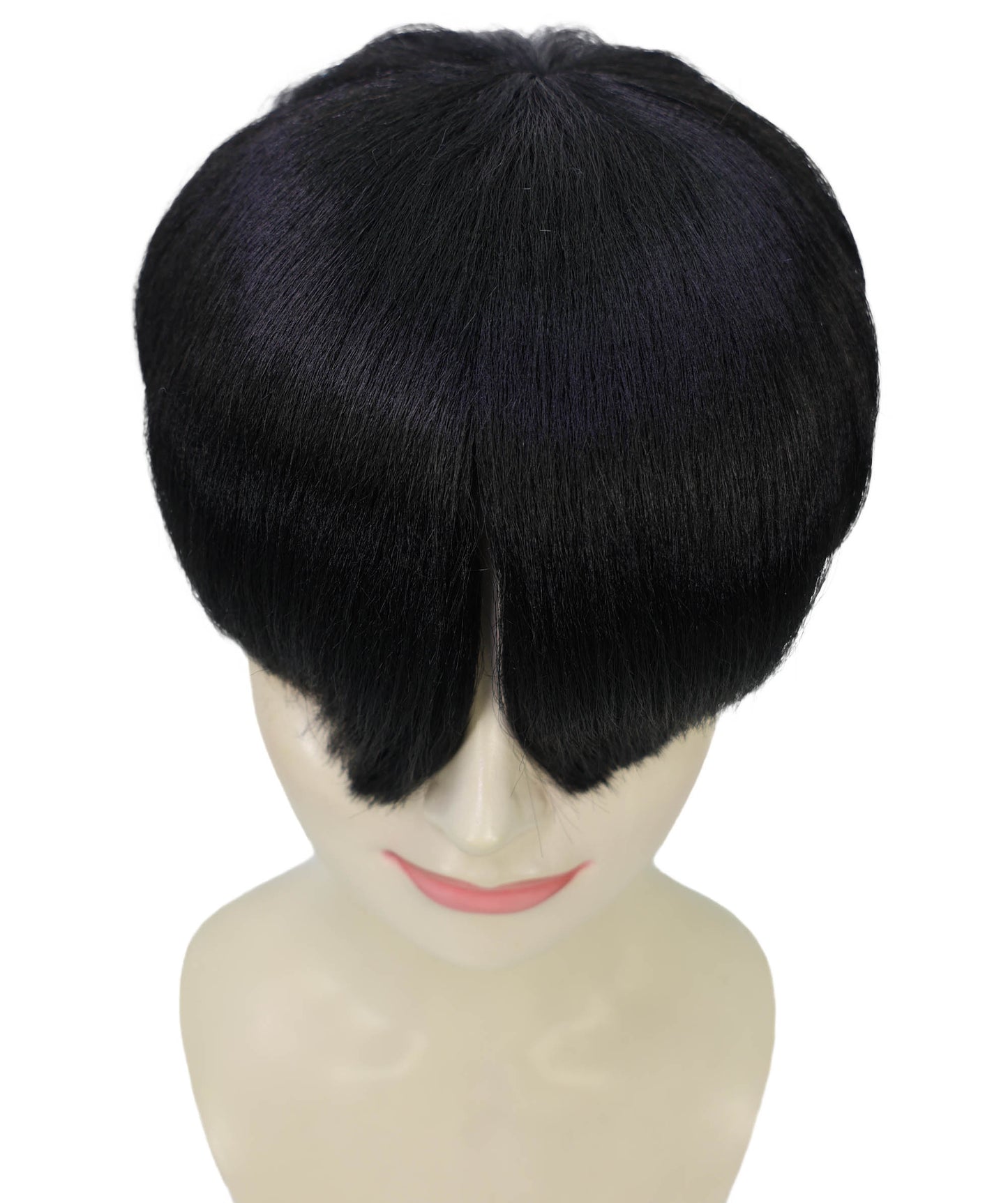 Wigs2you H-6964 大人女性用、スカルプテッドバイザーバングスウィッグ(ハイバン付き)|ハロウィンウィッグ|難燃性合成繊維|通気性のあるキャップレスキャップデザイン