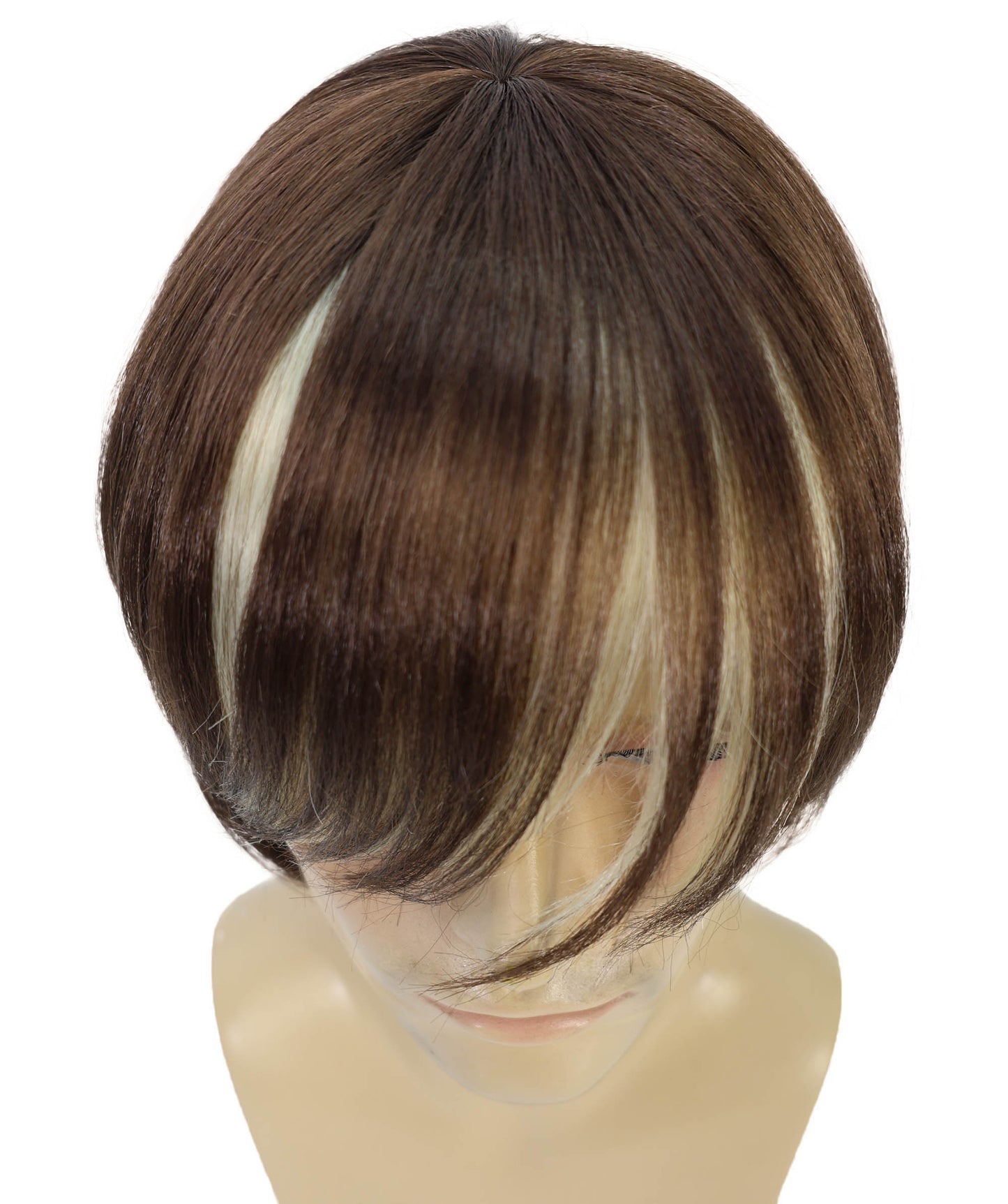 Wigs2you H-7045 大人用メンズショートシャギーロッカーフルウィッグ合成繊維。コスチュームパーティー、ロックスター風、テーマイベントに最適。