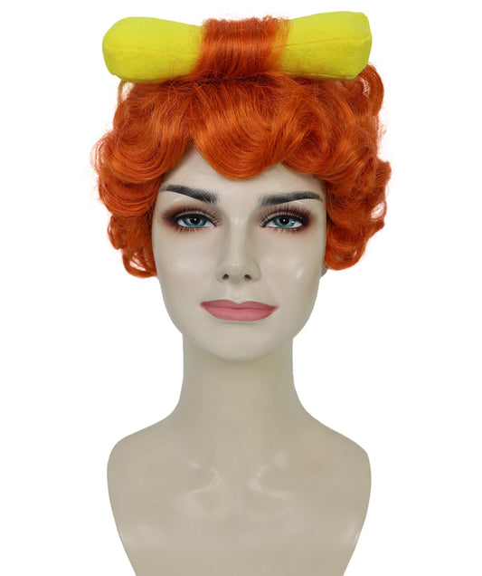 Wigs2you H-7204 女性用レトロ先史時代風マルチカラーウィッグ(骨のヘアアクセサリー付き)|ヴィンテージ80年代スタイル|ハロウィン、舞台パフォーマンス
