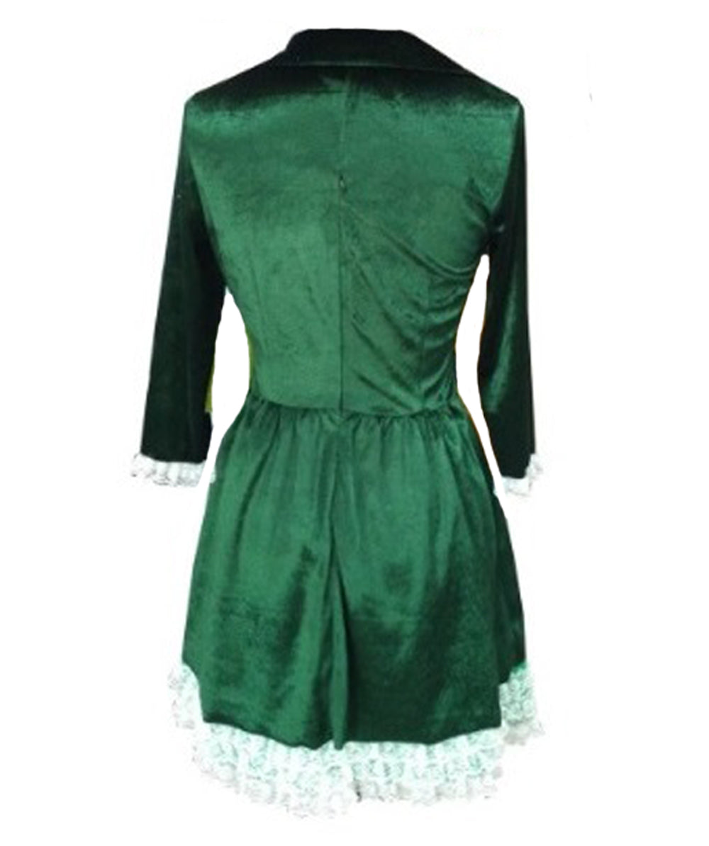 女性用 JCP-003 ラッシャス・レプラコーン コスチューム グリーン ハロウィン コスチューム