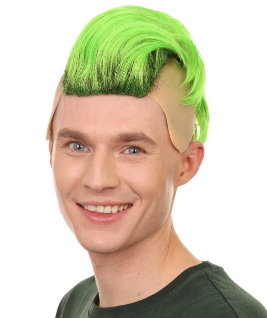 ハロウィンパーティープレミアムメンズ H-5623 短いハロウィンパンクロックウィッグ ソフト合成繊維髪