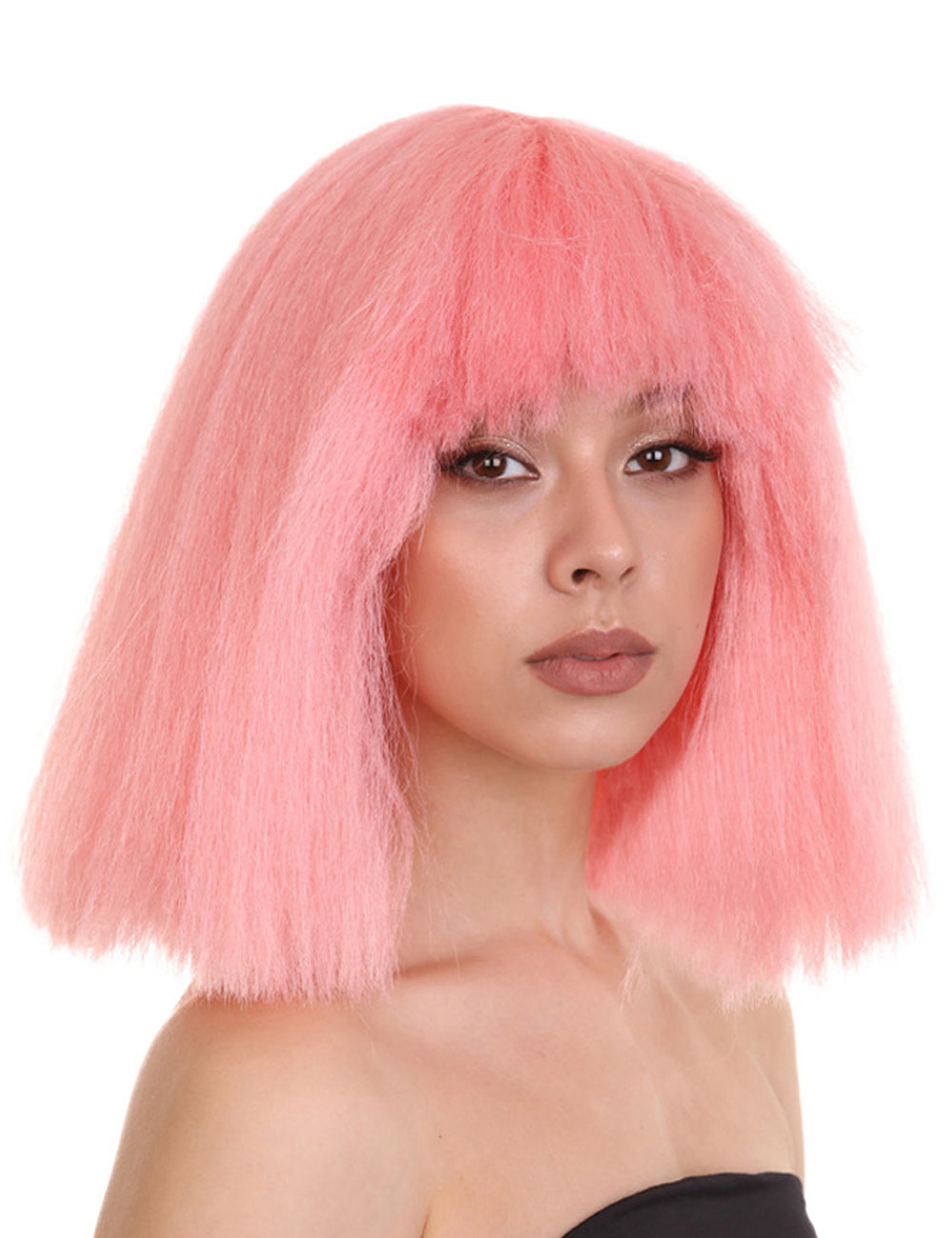 Wigs2you ハロウィンパーティープレミアムレディース H-1508 美しいルックを手に入れよう!ポップスターコーラルウィッグ