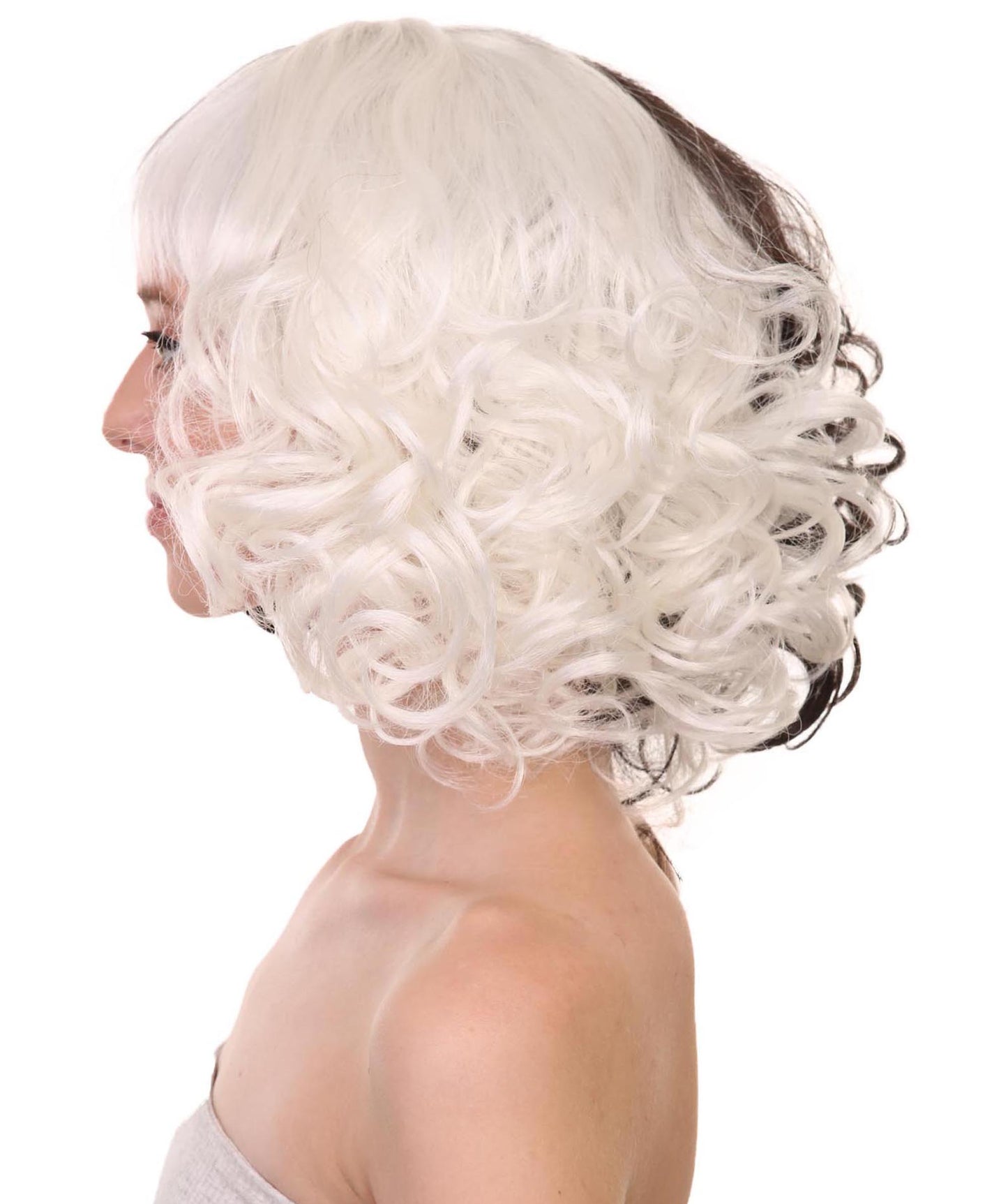 ハロウィンパーティープレミアムレディ H-5479 ミディアムレングス クルーエル&イーヴィルウィッグ