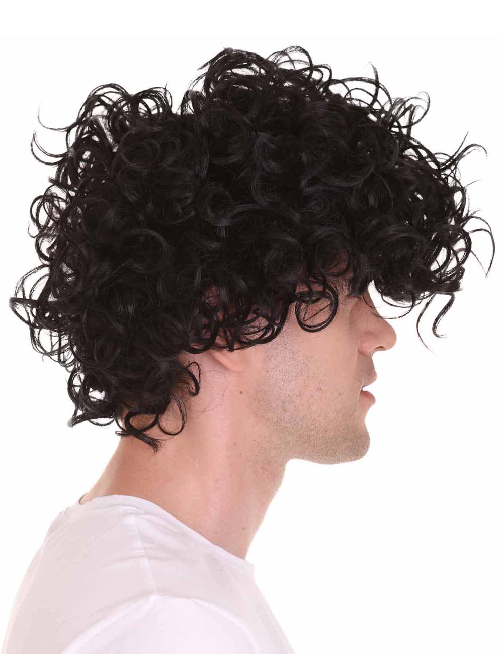 Wigs2you ハロウィンパーティープレミアム メンズ H-628 プリンスパープルカラー レインウィッグ
