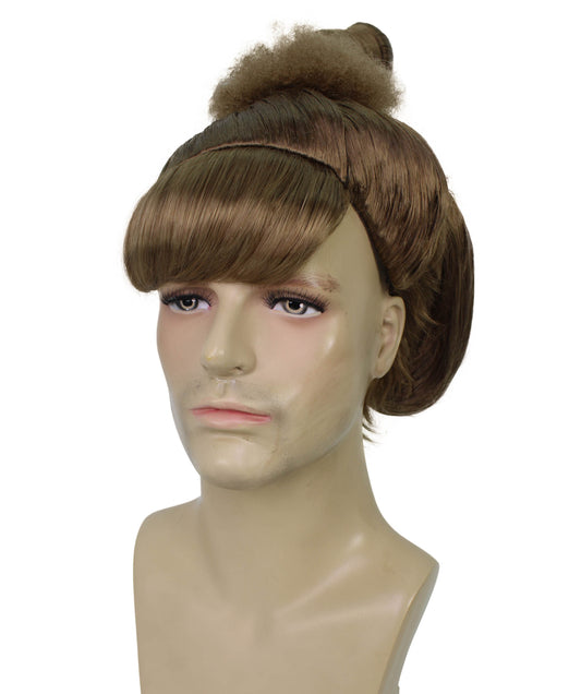 メンズ H-6174_14 ディッキー コスプレ ライトブラウン ウィッグ ハロウィンに最適 難燃性合成繊維