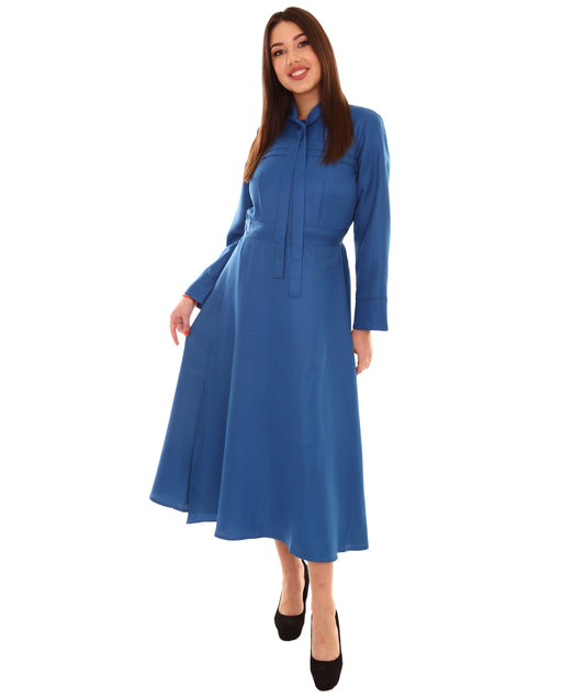 女性 JCP-142 のメイドコスチューム ブルーコスプレコスチューム