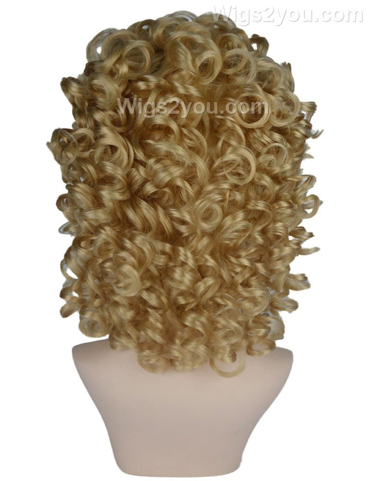 女性の中程度の巻き毛のオリンポス山の女性かつら収集|コスプレ・ハロウィンかつら|割増空気を通すCaplessなキャップH-539