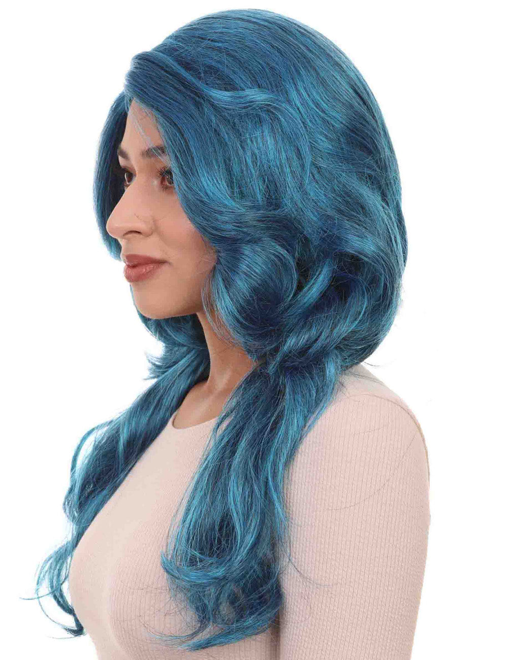 Wigs2you ハロウィンパーティープレミアムレディース H-1477 グラマラスな長いブルースタイルのウィッグ