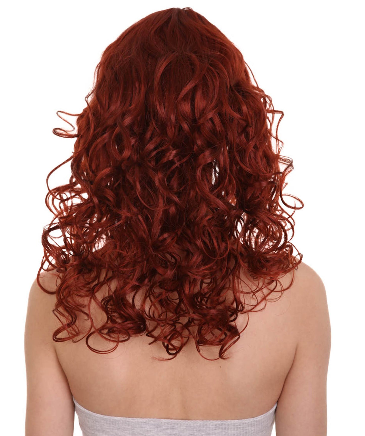 Wigs2you ハロウィンパーティー プレミアム レディース H-996 着用しやすい ベラウィッグ ダークオーバーンカラー
