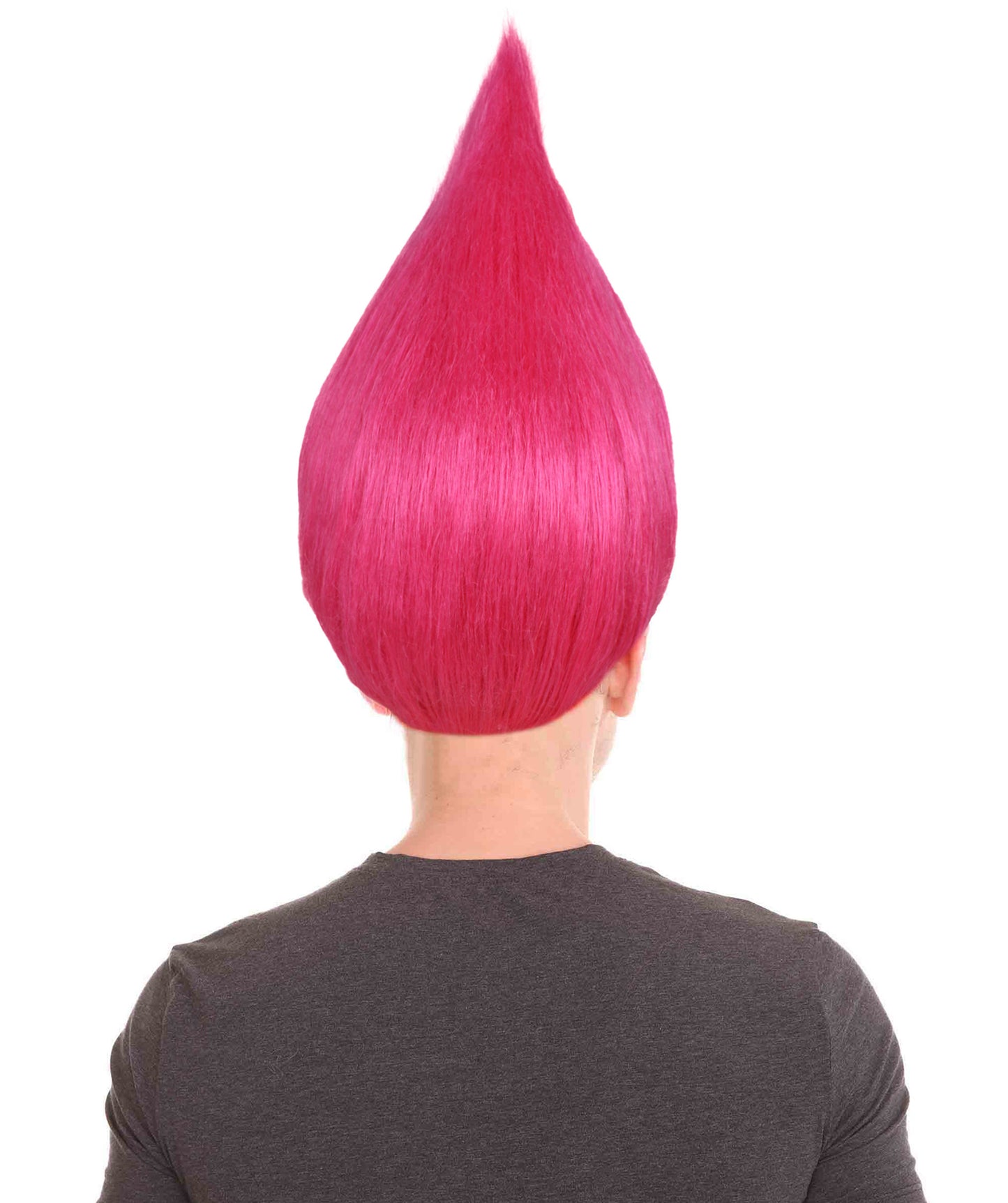 Wigs2you ハロウィンパーティープレミアム メンズ H-624 トロールズウィッグ ネオンピンク