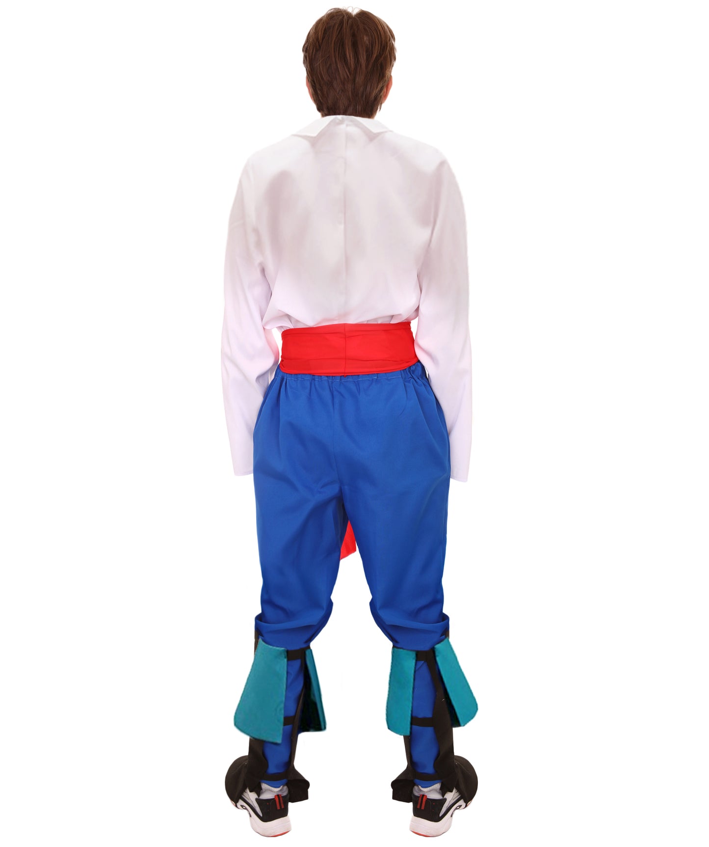 男性 JCP-144 のプリンス4ピースコスチューム ブルーとホワイトのコスプレコスチューム
