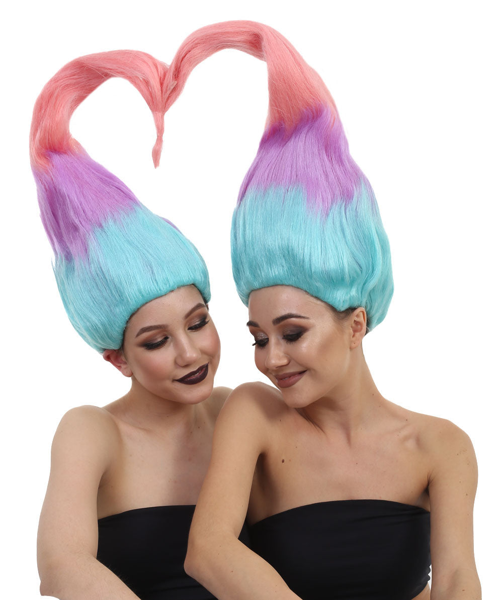 Wigs2youハロウィンパーティープレミアムレディースH-1877 着けやすい 非常に快適 コスプレウィッグ 女性ツイントロールスタイル