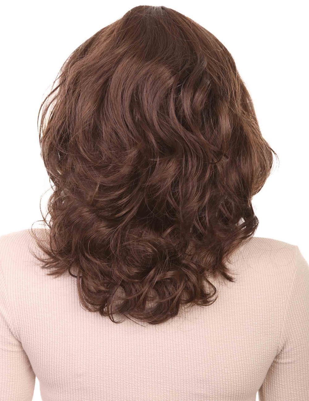 Wigs2you ハロウィンパーティープレミアムレディース H-548 ウェービーブラウン "Chic" ウィッグ