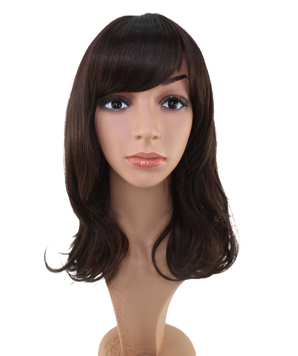 エアリーカールが可愛い!ふわふわヘアで柔らかな女の子に 耐熱です ウィッグネット付き W-537