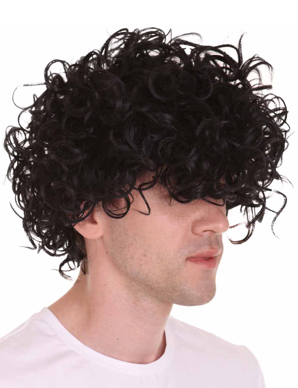 Wigs2you ハロウィンパーティープレミアム メンズ H-628 プリンスパープルカラー レインウィッグ