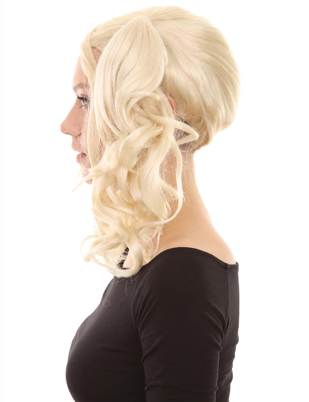 Wigs2you ハロウィンパーティー プレミアム レディース H-761 ドリー ピグテール ウィッグ Lt ブロンドカラー