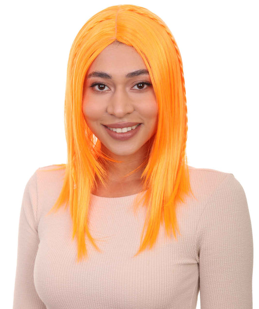 Wigs2you ハロウィンパーティープレミアム H-892 スワンプクイーンウィッグ パンプキンオレンジ色