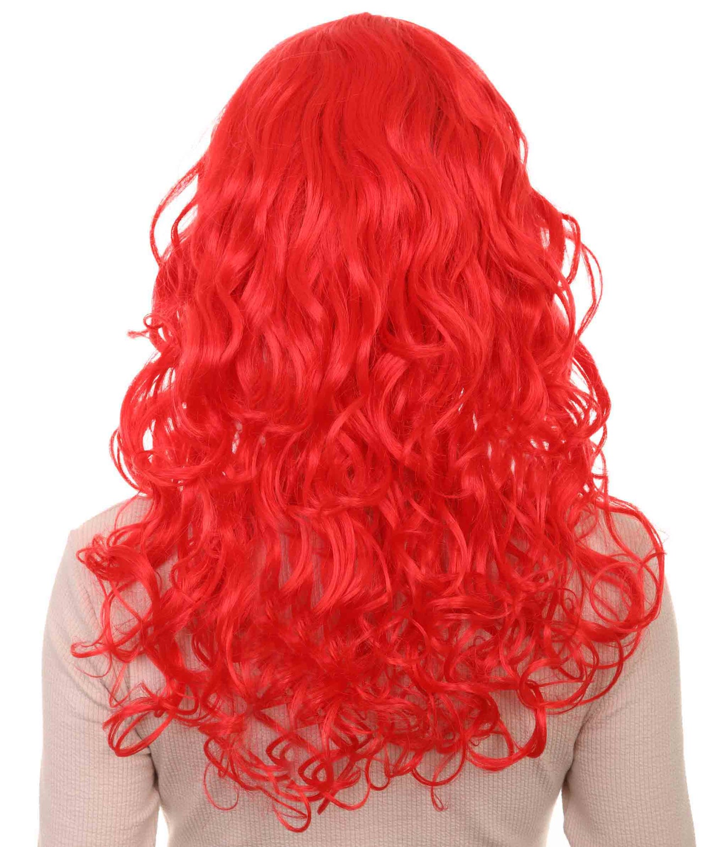 Wigs2you ハロウィンパーティー プレミアム レディース H-994 着用しやすい ベラウィッグ レッドカラー