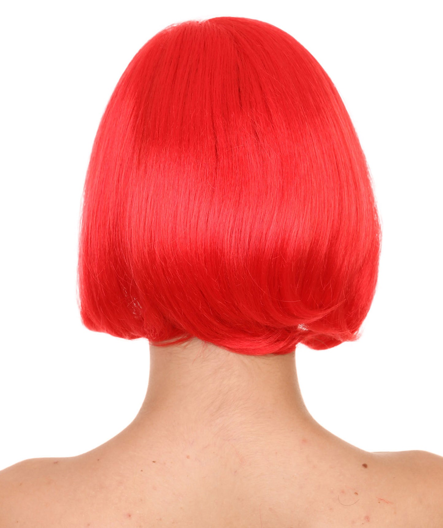 女性用 インクレディブル2 - エラスティガール ヘレン・パー レッドウィッグ マスクセット付き H-4577 TV/映画ウィッグ プレミアム 通気性の良いキャップレスキャップ