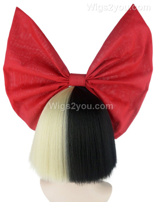 爆発音をもつ白黒の割れた染料ボブ|複数の色&スタイル・オプション| HPO H-534