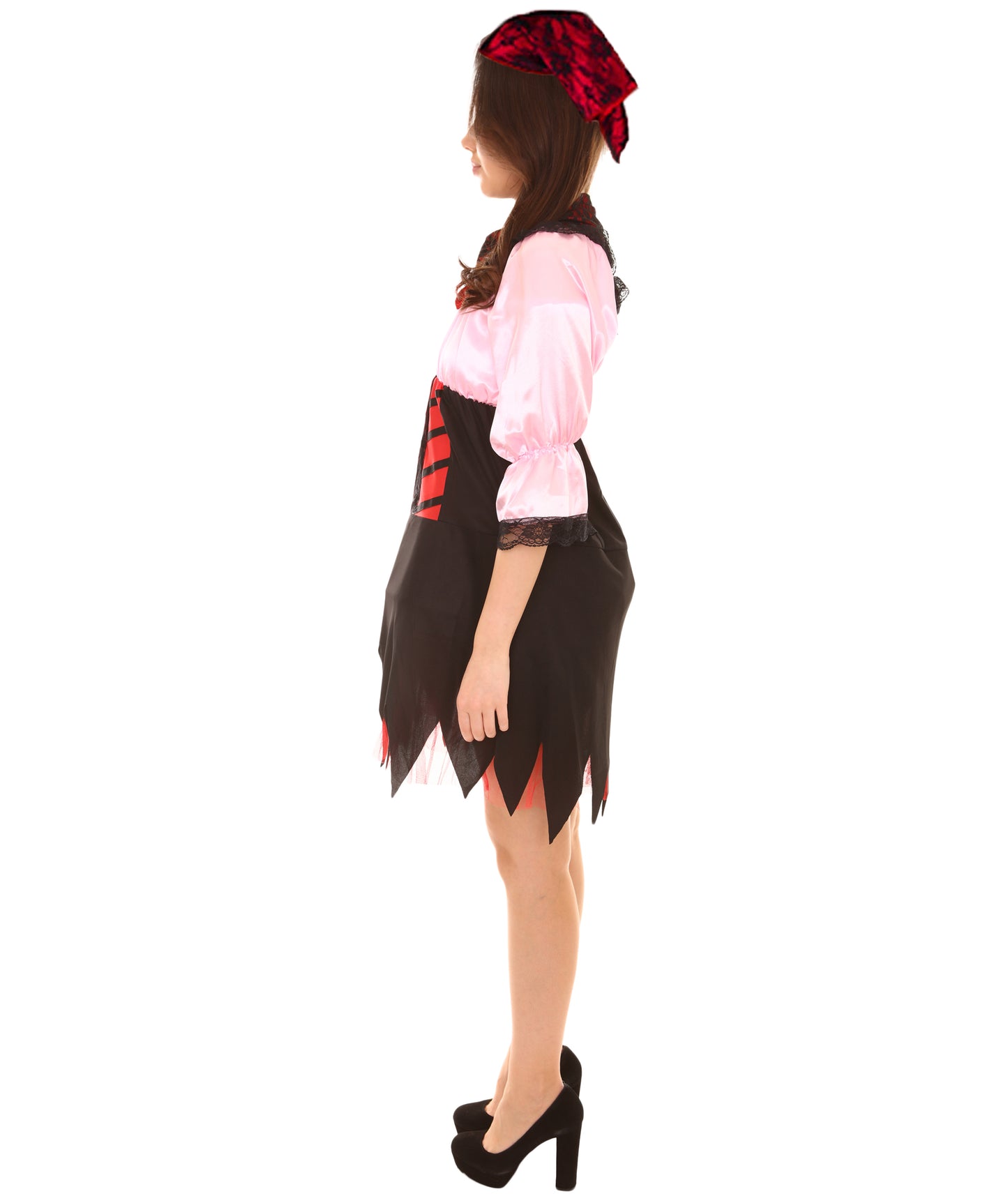ウィメンズ JCP-021_3 コスチューム セクシー パイレーツ ライトピンク コスプレ コスチューム