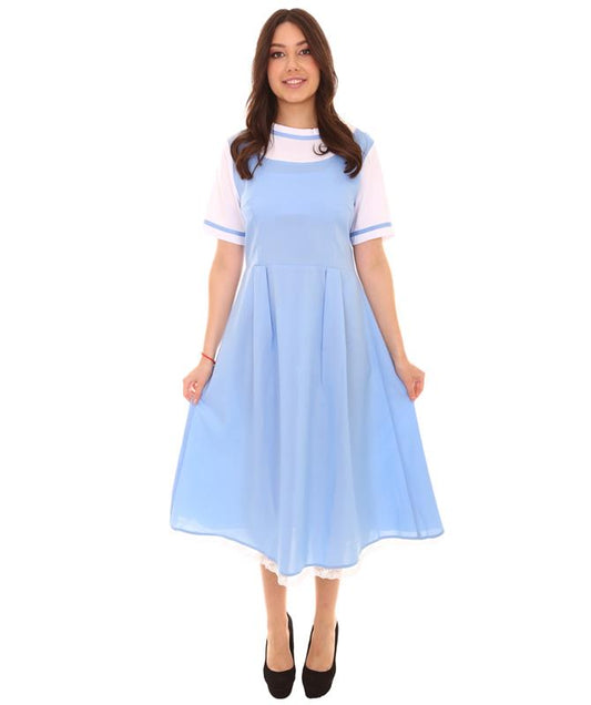 HPO 女性用 JCO-372 ブルーカラーコスチューム ブルー コスプレ コスチューム