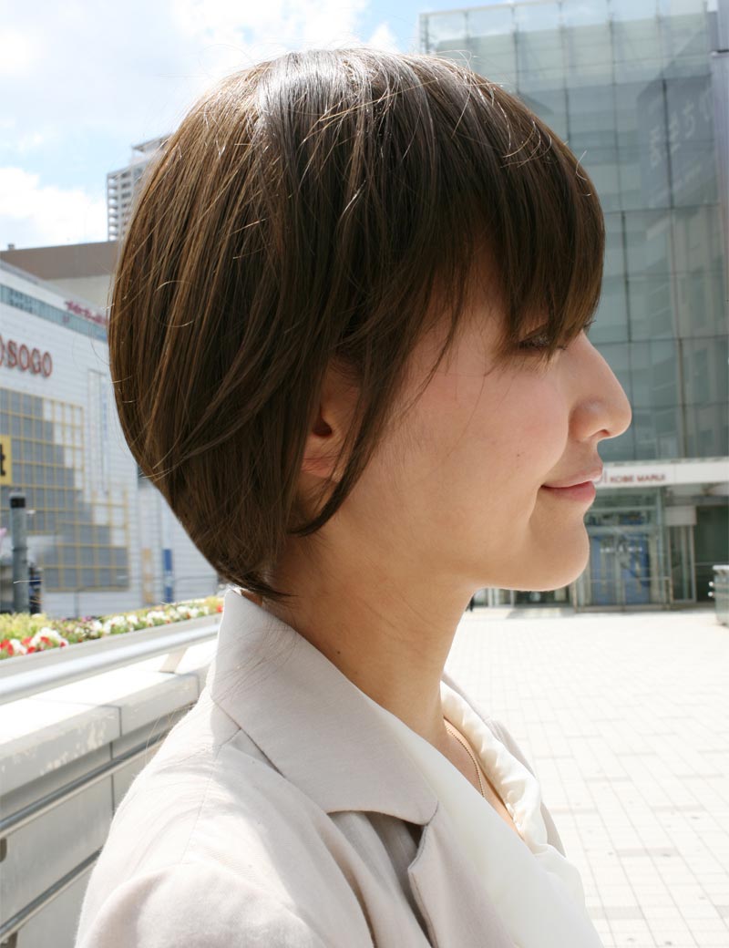 耐熱 |ショートウィッグ | シルエットの綺麗なボブスタイル | 老若男女大人気 | コテ・アイロンOK | ウィッグネット付き W-765A