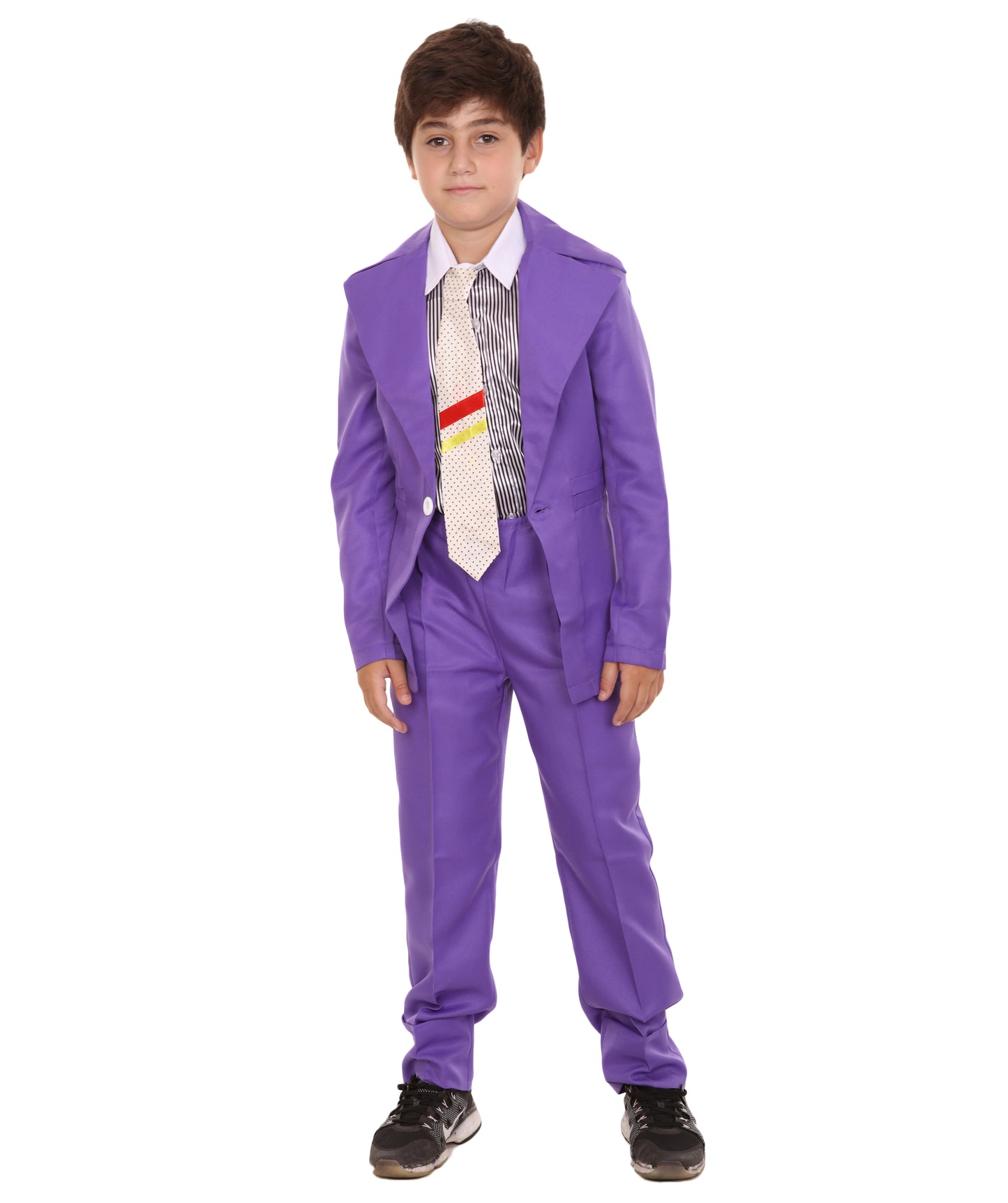シンガー ボウイ JCP-028_5(Kids) コスプレコスチューム(子供用) パープル