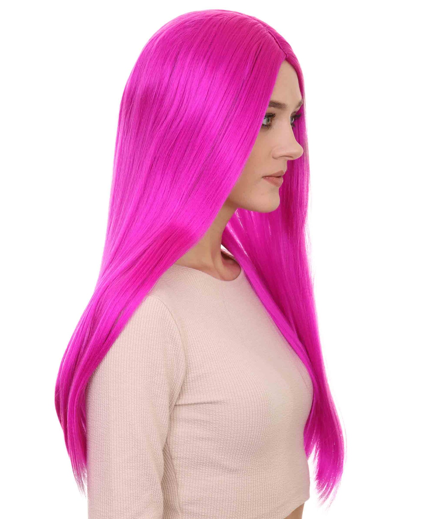 Wigs2you ハロウィンパーティープレミアム H-884 エビルブライド II 女性ウィッグ ネオンフューシャカラー