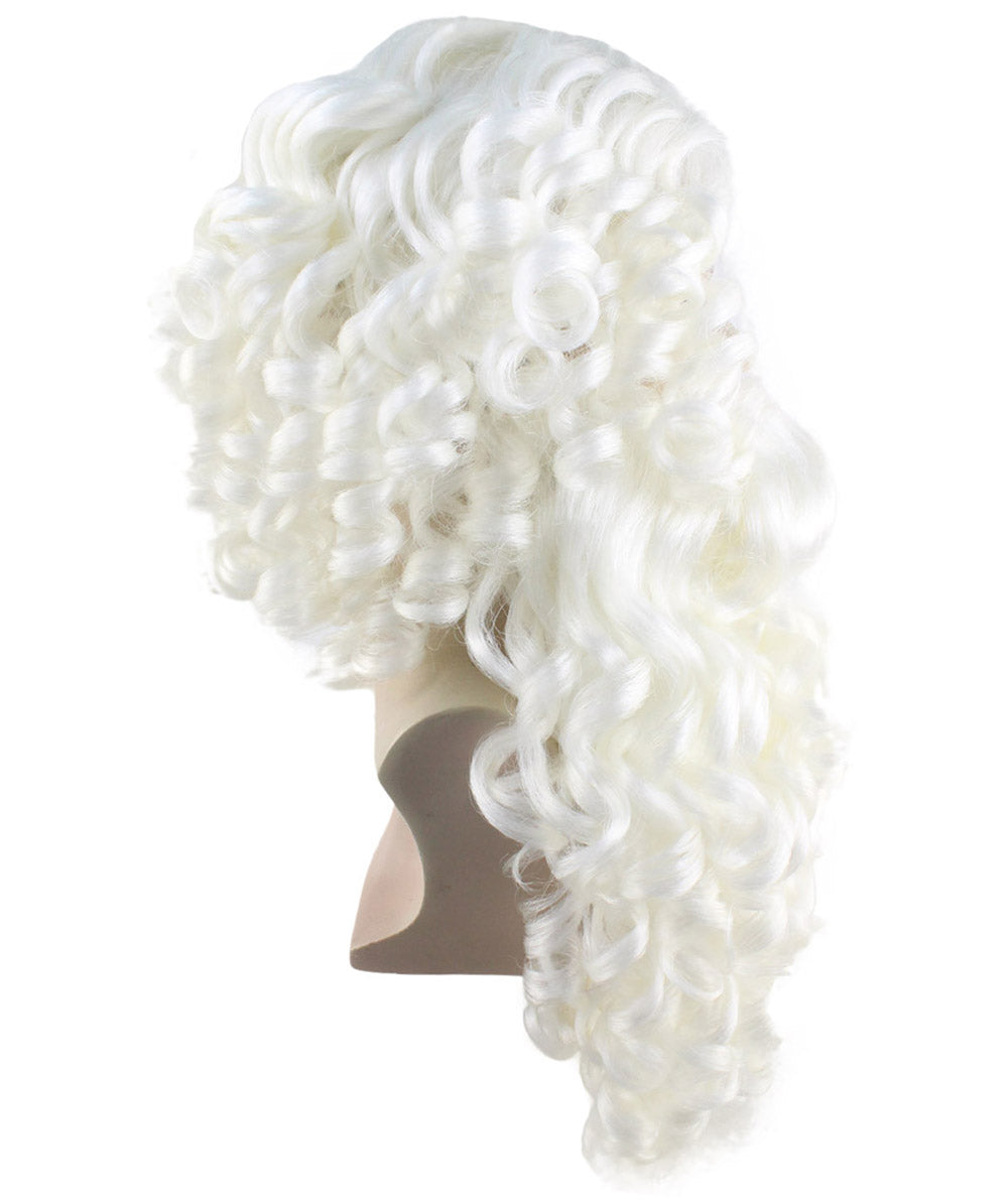 ハロウィンパーティー プレミアム 男性用 H-2384 プロフェッショナル サンタ ウィッグ および フル ビアード セット