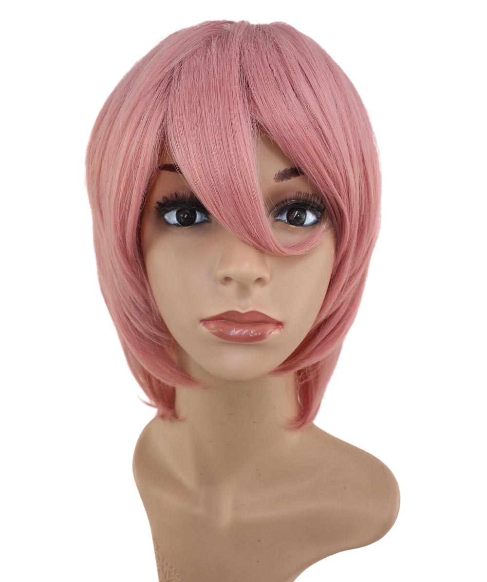 レディースファッション C-058 ミディアム C-ダークネイビー コスプレヒートスタイラブルウィッグ
