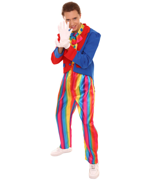 男性 JCP-128 のデラックスクラウンコスチューム マルチカラーコスプレコスチューム