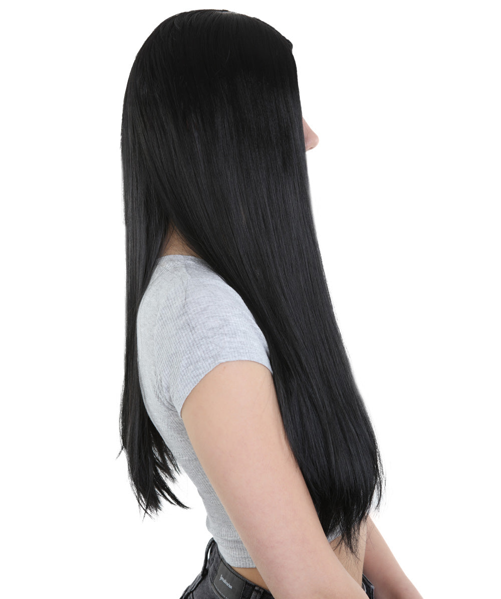 Wigs2you ハロウィンパーティープレミアム H-867 悪の花嫁 II 女性ウィッグ ブラックカラー