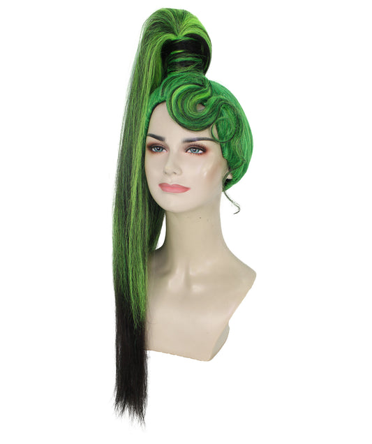女性用 H-5981 オーストラリアン ドラァグ クイーン ウィッグ ハロウィンやコスプレ イベントに最適 難燃性合成繊維