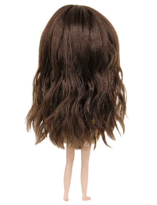 ミディアムカーリー ドールウィッグ B-189 あなたのドールのユニークな個性を手で選ばれた可愛らしいウィッグクリエーションで作り上げ、無限の可能性の世界を明らかにします