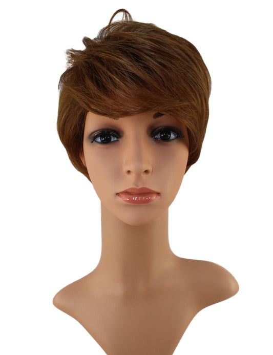 " 耐熱商品☆ショートウィッグ☆空気感のあるカッコイイスタイル☆耐熱なのでコテ・アイロンOK! ウィッグネット付き♪ W-793 "