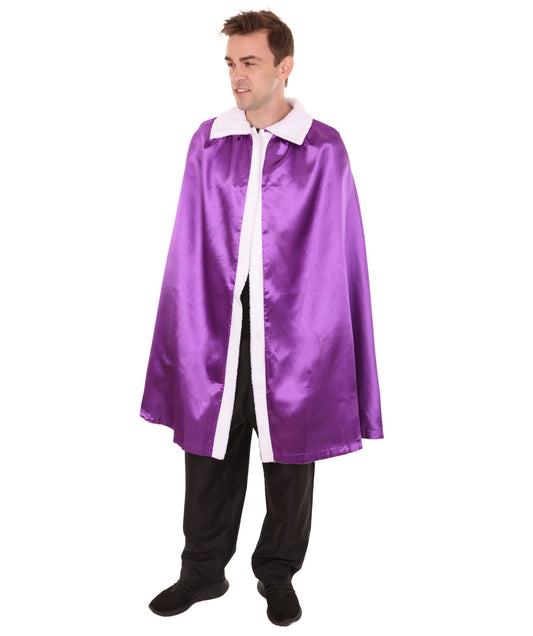 大人用メンズ キングス JCO-215_5 リバーシブルローブ パープル&ブラック コスプレコスチューム