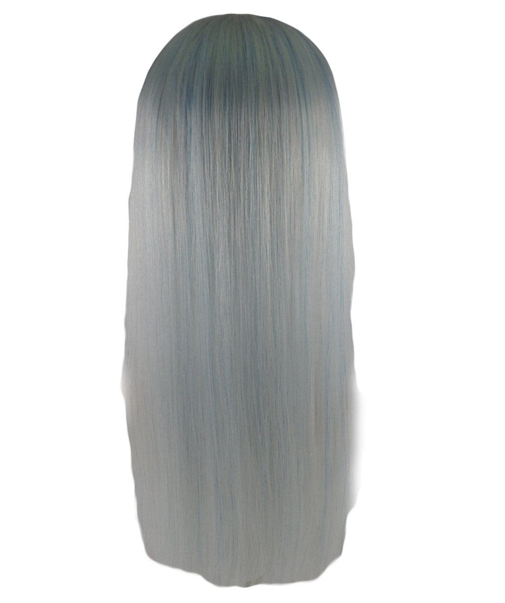 Wigs2you ハロウィンパーティープレミアム H-880 悪の花嫁 II 女性ウィッグ スカイブルー色