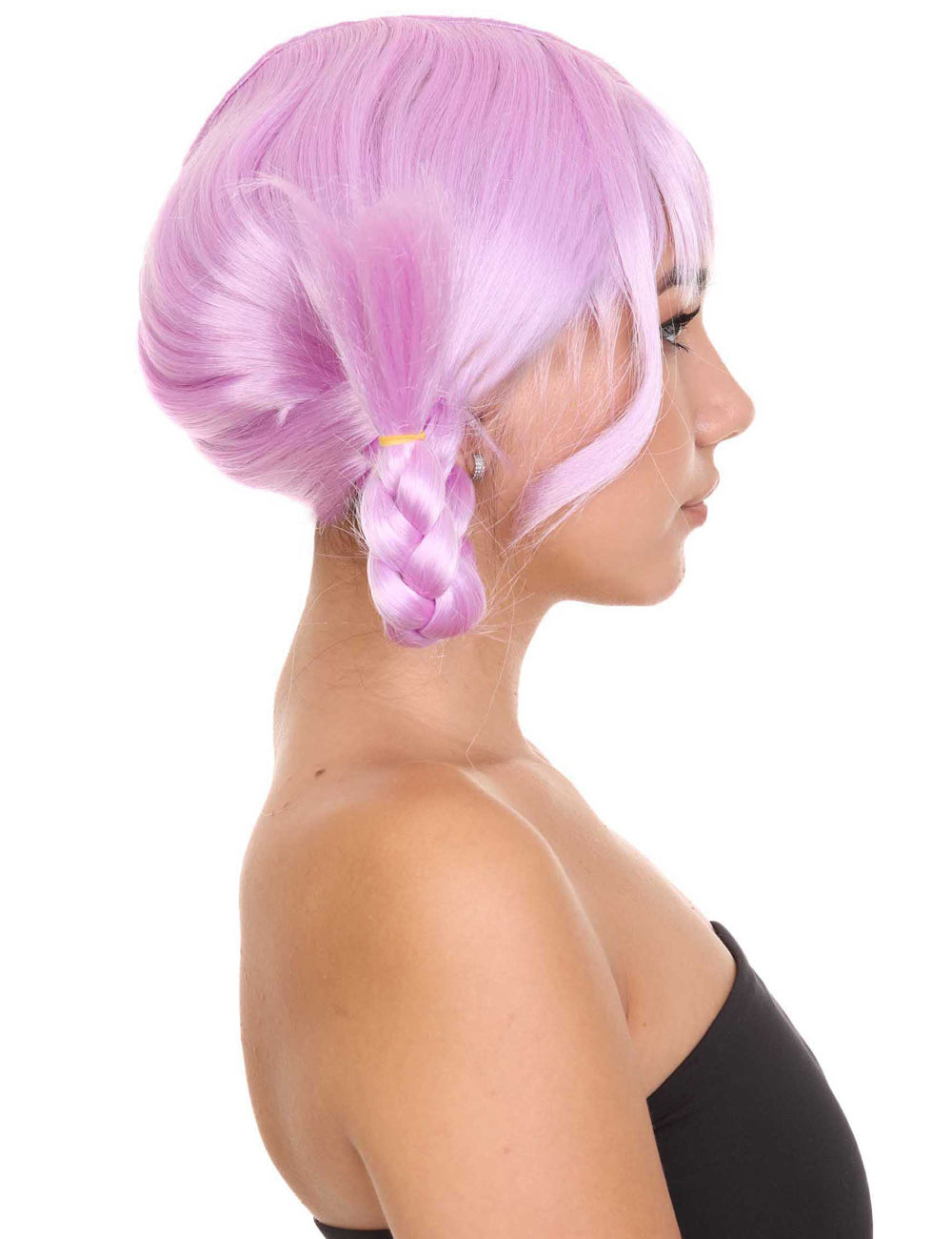 Wigs2you ハロウィンパーティー プレミアム レディース H-1642 簡単装着 とても快適 ピッピ ライラック