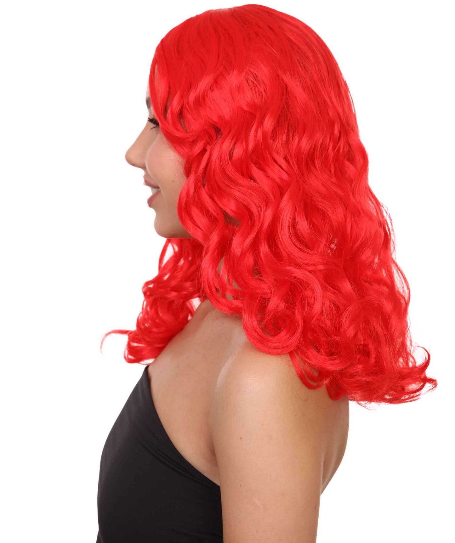 Wigs2you ハロウィンパーティープレミアム レディース H-1078 アリスウィッグ 鏡の国のアリス レッド色