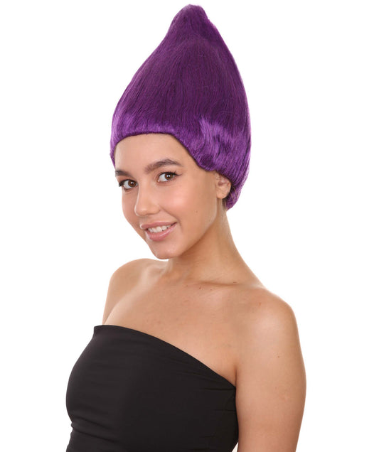 Wigs2you ハロウィンパーティープレミアム H-1784 華やかに見える女性用コスプレウィッグ パープルトロールズスタイル