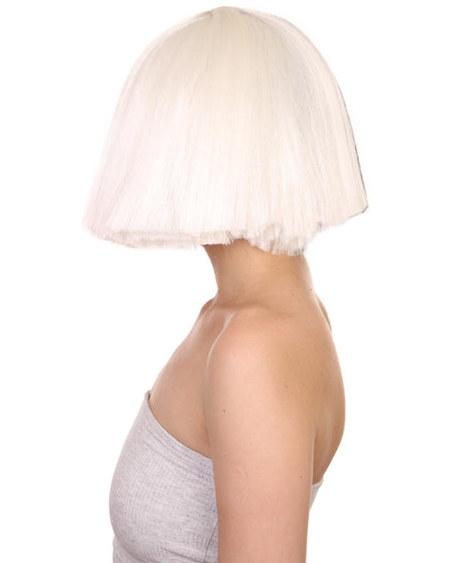 爆発音をもつ白黒の割れた染料ボブ|複数の色&スタイル・オプション| HPO H-514